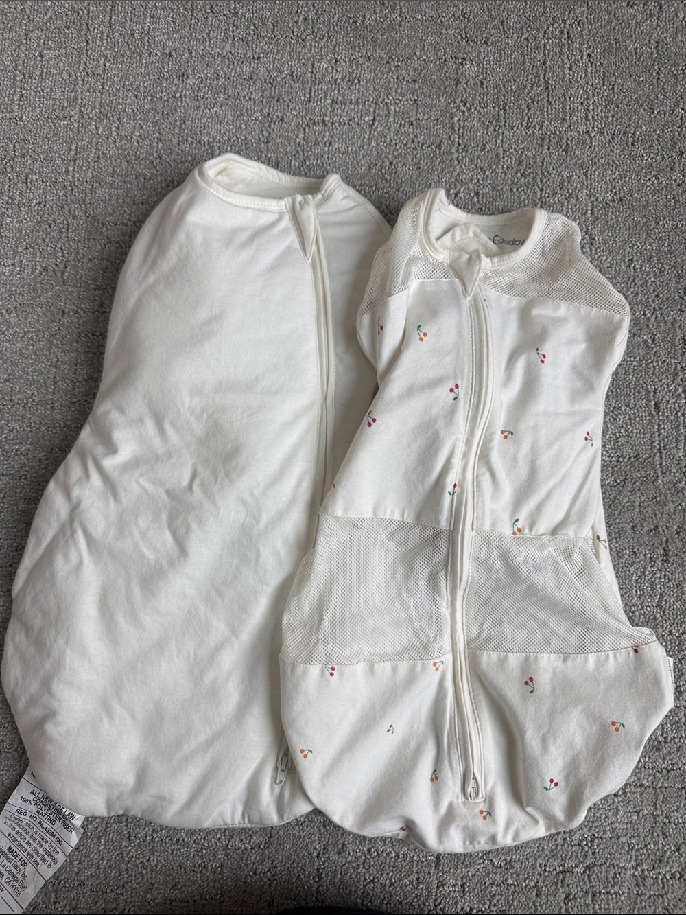 Small Sleep Sack Swaddle with Floral Accents - happiest baby / snoo